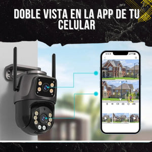 CAMARA DE SEGURIDAD DOBLE LENTE