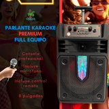 PARLANTE KARAOKE KTS CON MICRÓFONO