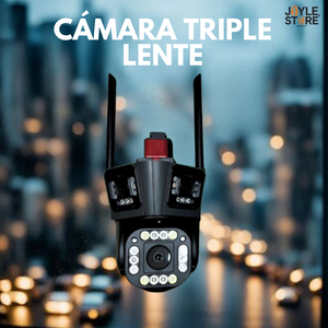 CÁMARA TRIPLE LENTE