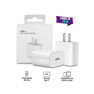 CUBO APPLE 20W TIPO C